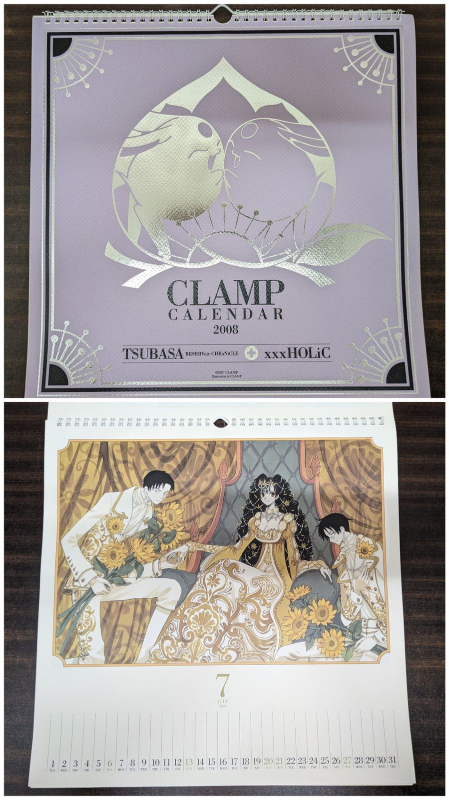 CLAMP◎カレンダー まとめて 2004-2008年 TSUBASA ツバサ xxxHOLiC