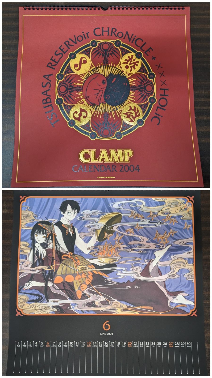 CLAMP◎カレンダー まとめて 2004-2008年 TSUBASA ツバサ xxxHOLiC