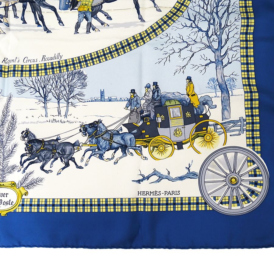 エルメス HERMES スカーフ レディース ブランド カレ 90 L'HIVER EN