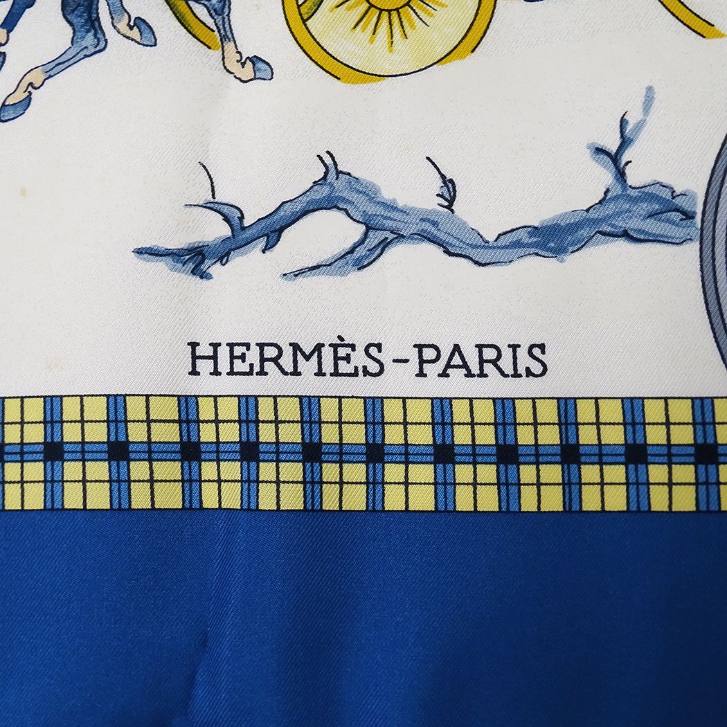 エルメス HERMES スカーフ レディース ブランド カレ 90 L'HIVER EN
