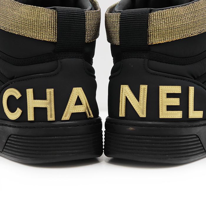 CHANEL シャネル ハイカット スニーカー サイズ 38 レディース