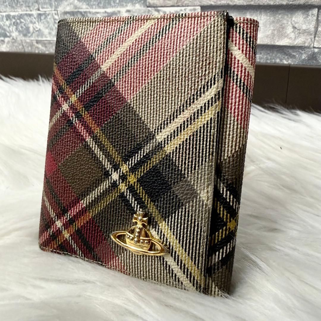 ヴィヴィアンウエストウッド サフィアーノミニレターウォレット オーブ ゴールド Vivienne Westwood ヴィヴィアンウエストウッド SAFFIANO WALLET