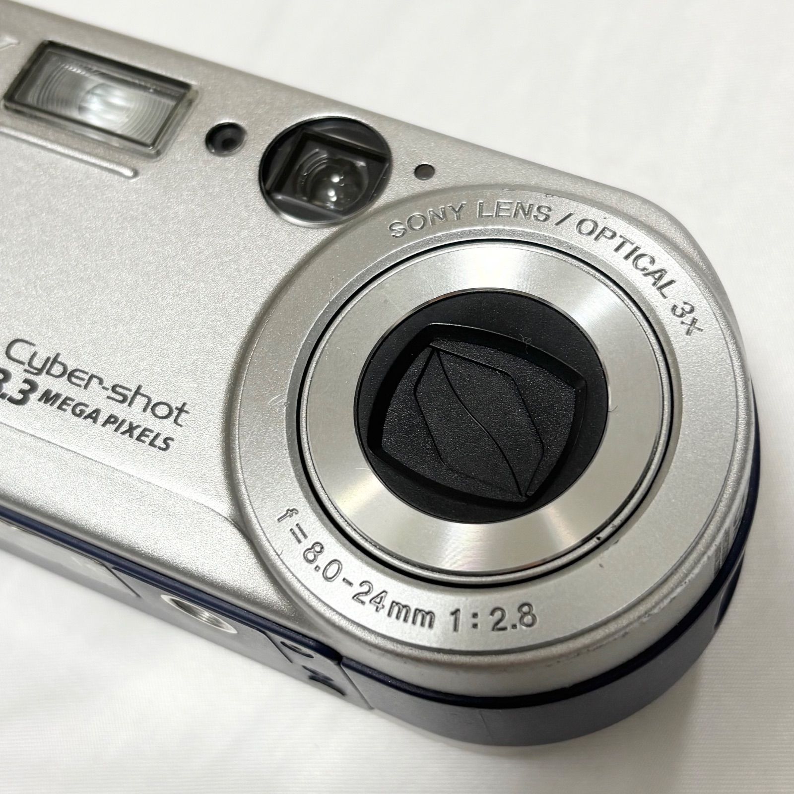 送料無料】SONY/ソニー/Cyber-shot DSC-P1/シルバー/コンパクト