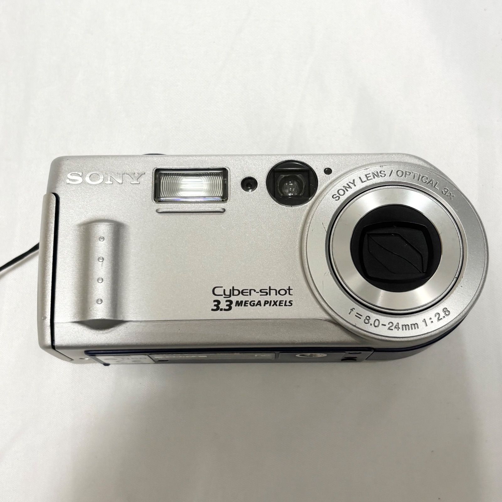 送料無料】SONY/ソニー/Cyber-shot DSC-P1/シルバー/コンパクト