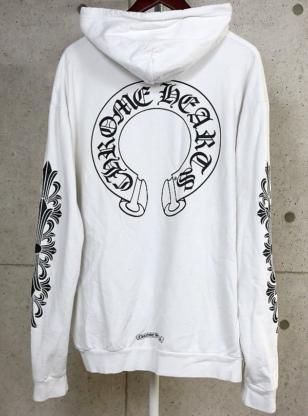 S*D様 CHROME HEARTS ホースシュー フローラルクロス パーカー CHROME HEARTS 銀座店 クロムハーツ フローラルクロス×ホースシュー