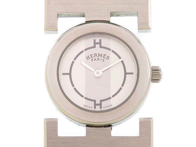 HERMES エルメス 腕時計 パプリカ PA1.210 ステンレススチール/本革