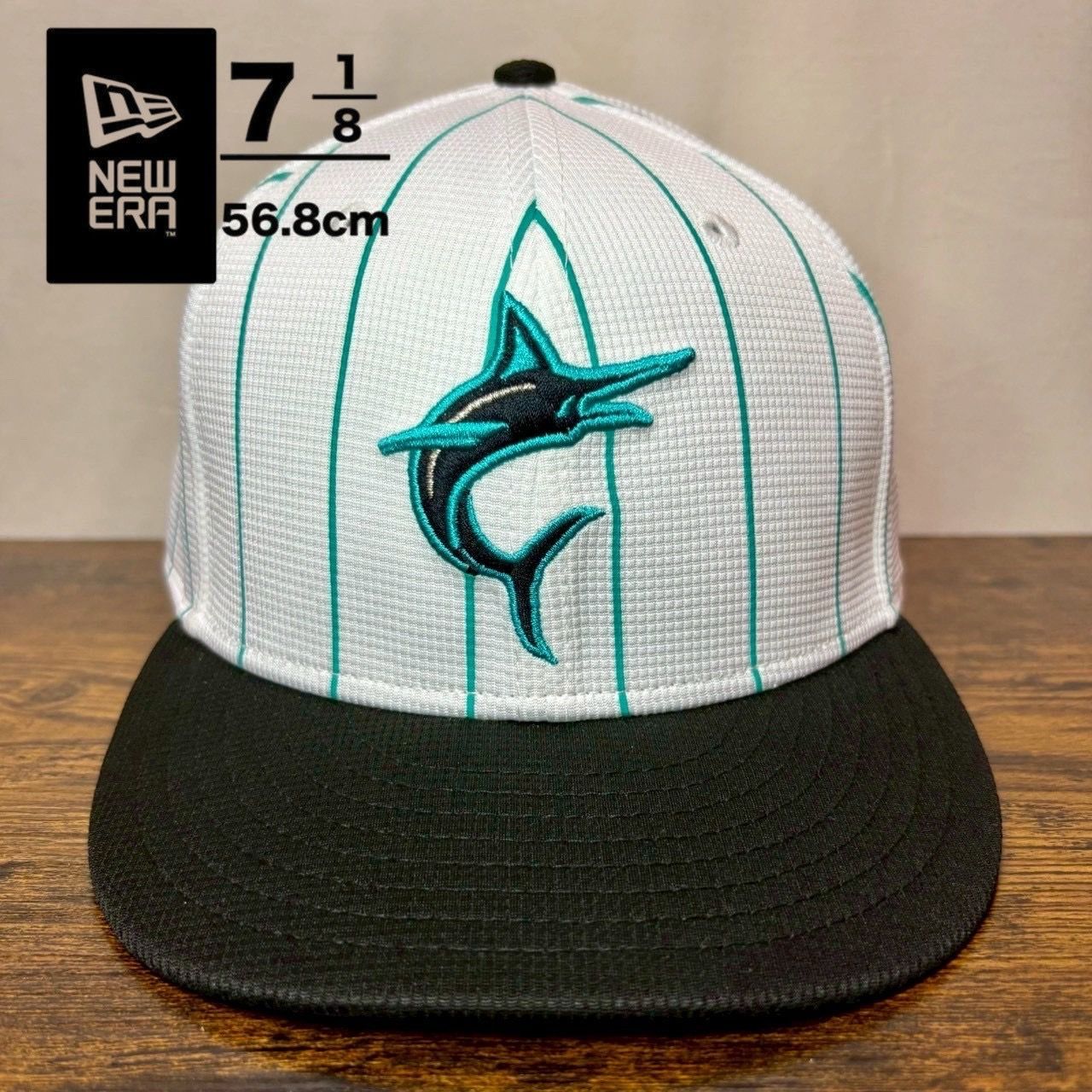 C28 ニューエラ 59fifty マーリンズ usa製 ヴィンテージ 1560 C52 ニューエラ 59fifty マイアミ マーリンズ MLB 希少 1560 - メルカリ