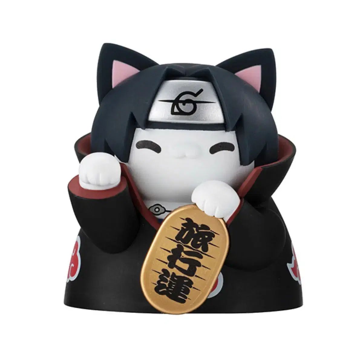 NARUTO -ナルト- ニャルト 招き猫 MEGAキャット うちは イタチ フィギュア