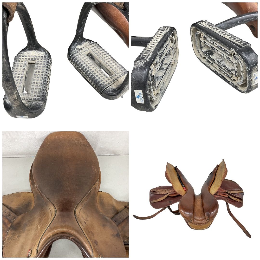 メーカー不明 乗馬鞍 障害用 乗馬用品 総合鞍 障害鞍 中古 K11422410 