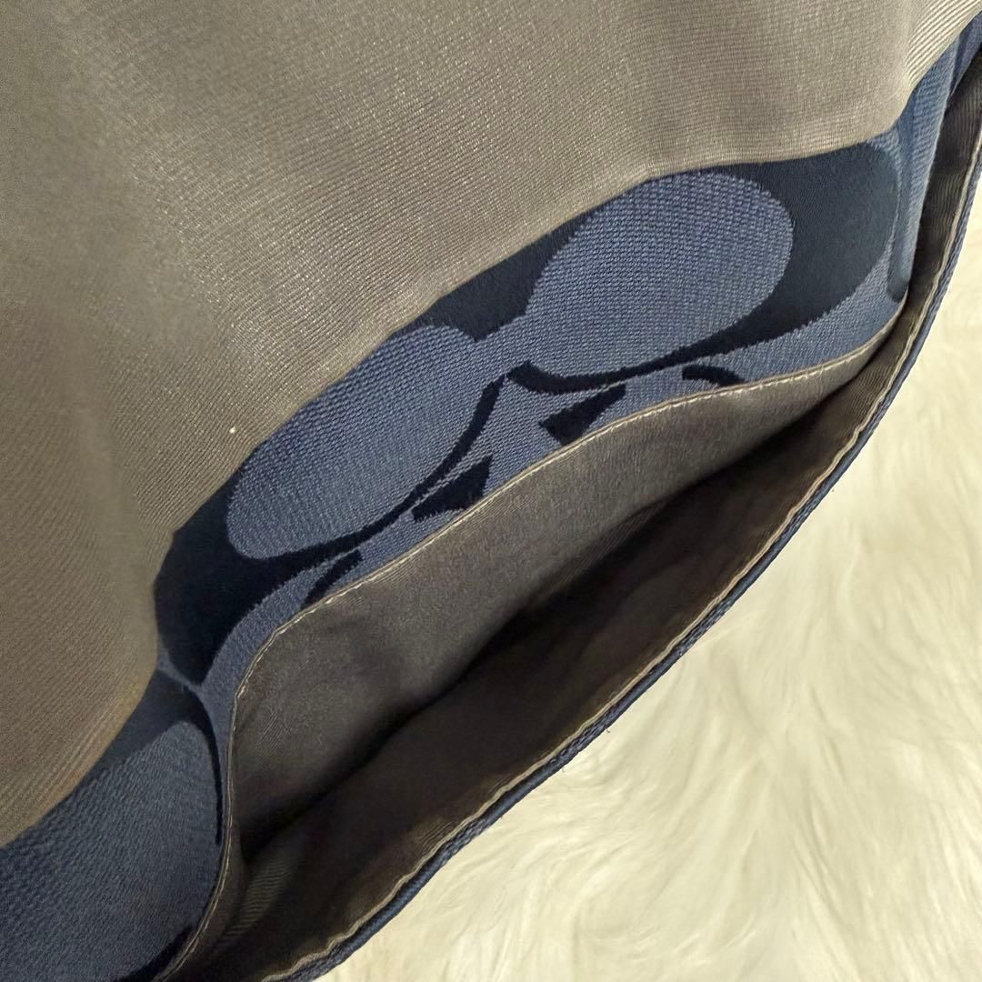 COACH コーチ レザーワンショルダーバッグ Y2Kシグネチャーキャンバス