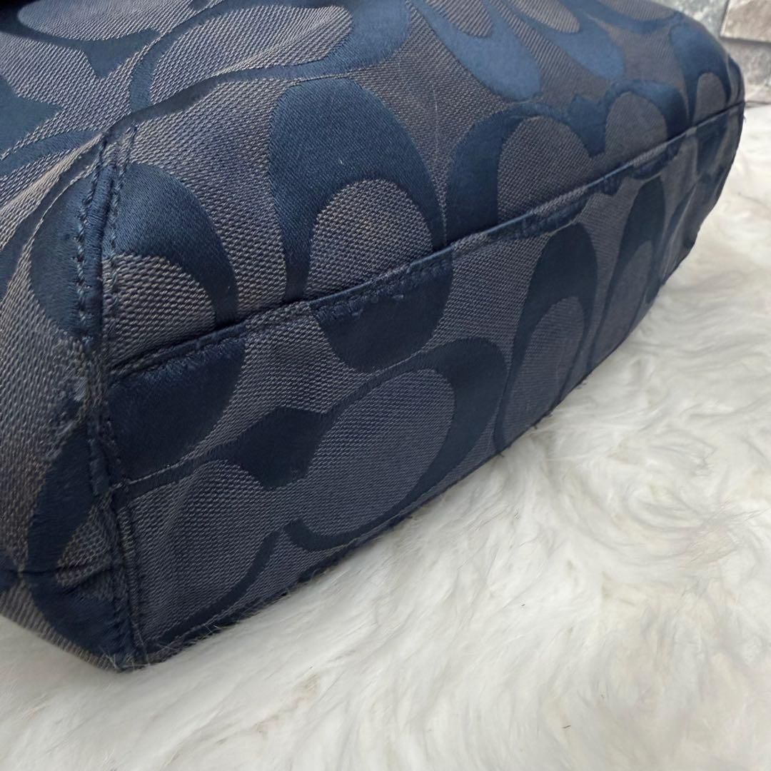 COACH コーチ レザーワンショルダーバッグ Y2Kシグネチャーキャンバス