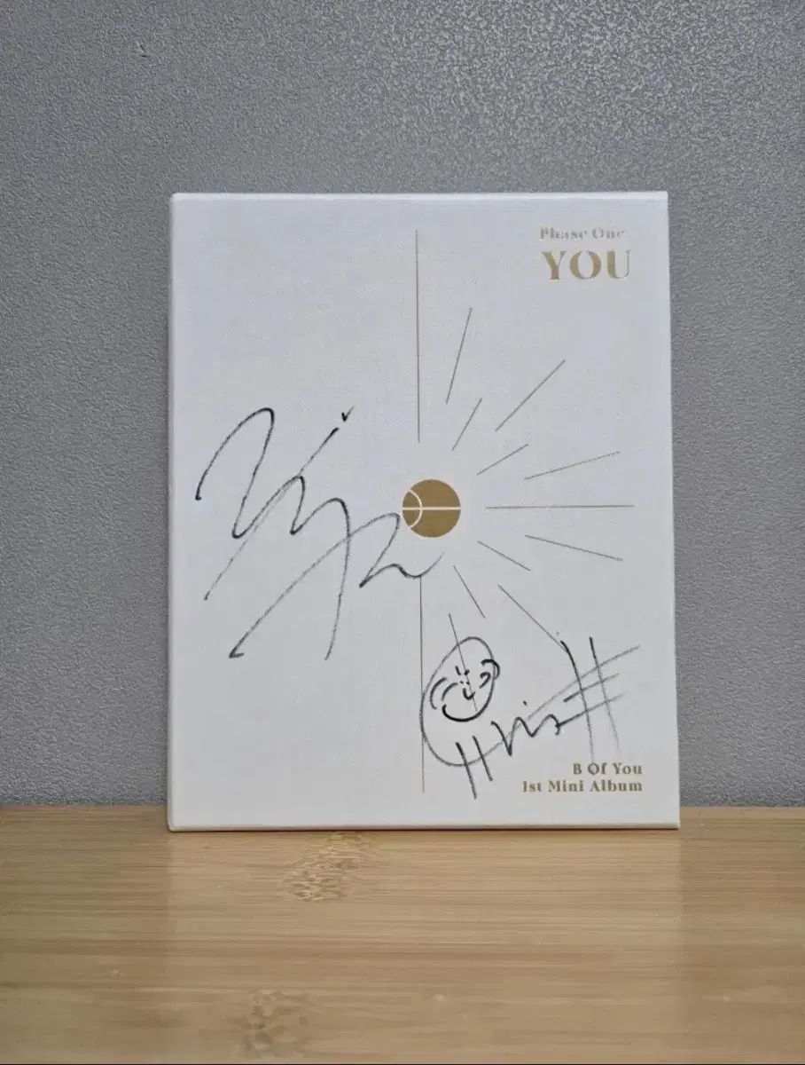 B Of You サイン アルバム ホワイト