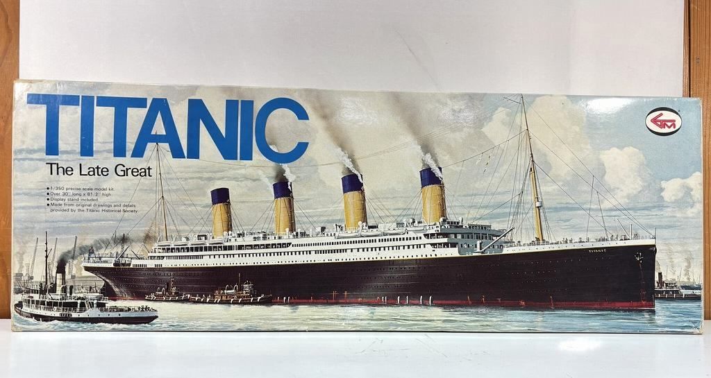 s26t-0074y【中古】【未使用】タイタニック　タイタニック号　1/350　模型　プラモデル