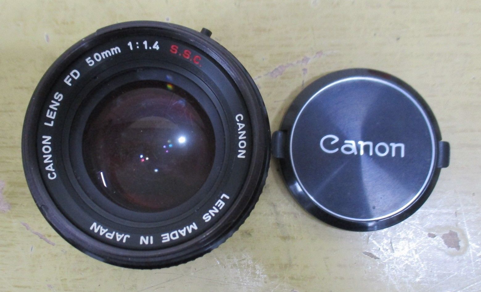 C164 Canon キャノン レンズ／CANON LENS FD 50mm 1:1.4 S.S.C.