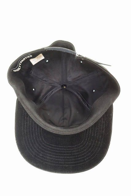 ワコマリア WACKO MARIA 22AW CORDUROY SNAPBACK CAP BLACK