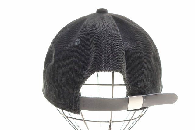 ワコマリア WACKO MARIA 22AW CORDUROY SNAPBACK CAP BLACK