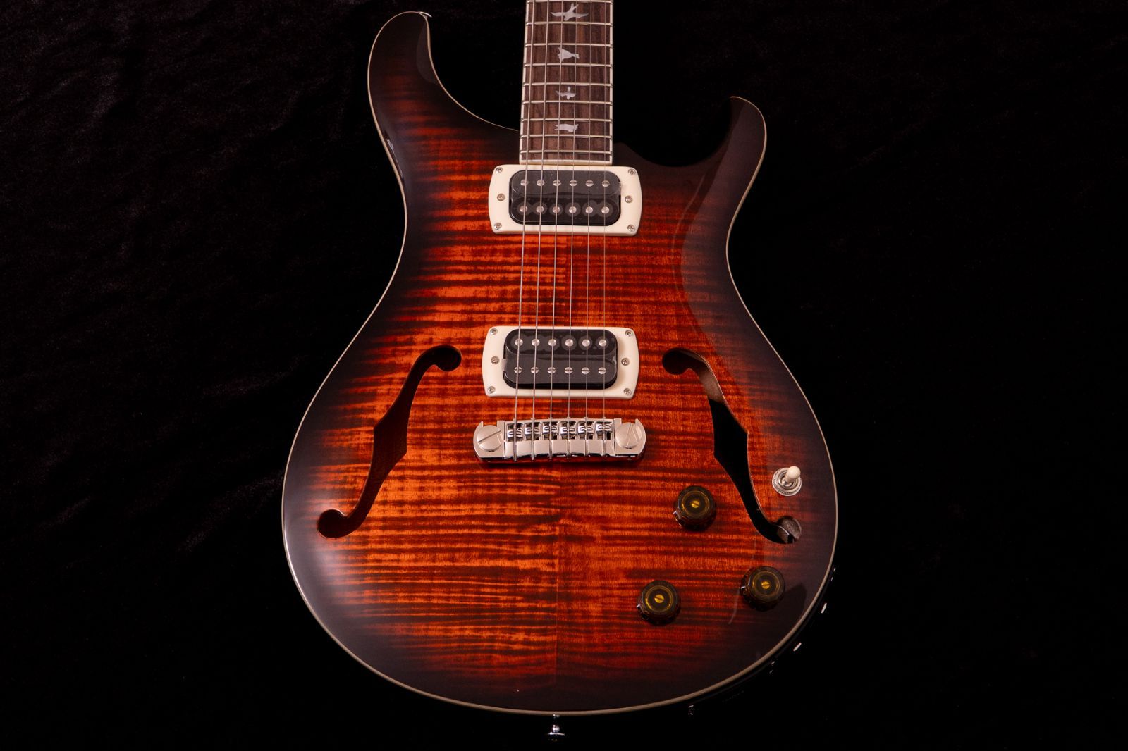 【new】Paul Reed Smith(PRS) / SE HollowbodyⅠPiezo Orange Tiger Smokeburst 3,075kg #I011459【TONIQ横浜】