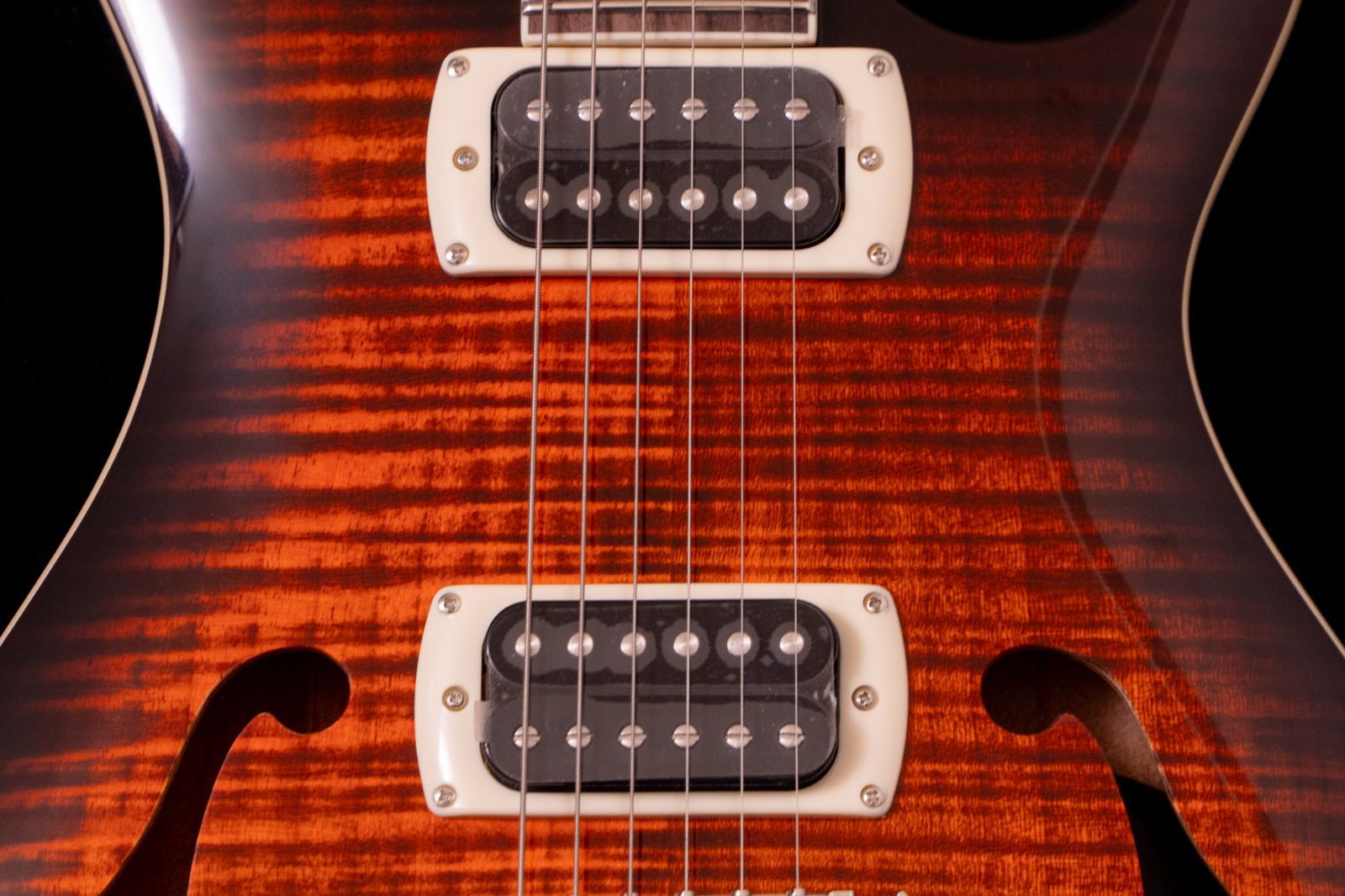 【new】Paul Reed Smith(PRS) / SE HollowbodyⅠPiezo Orange Tiger Smokeburst 3,075kg #I011459【TONIQ横浜】