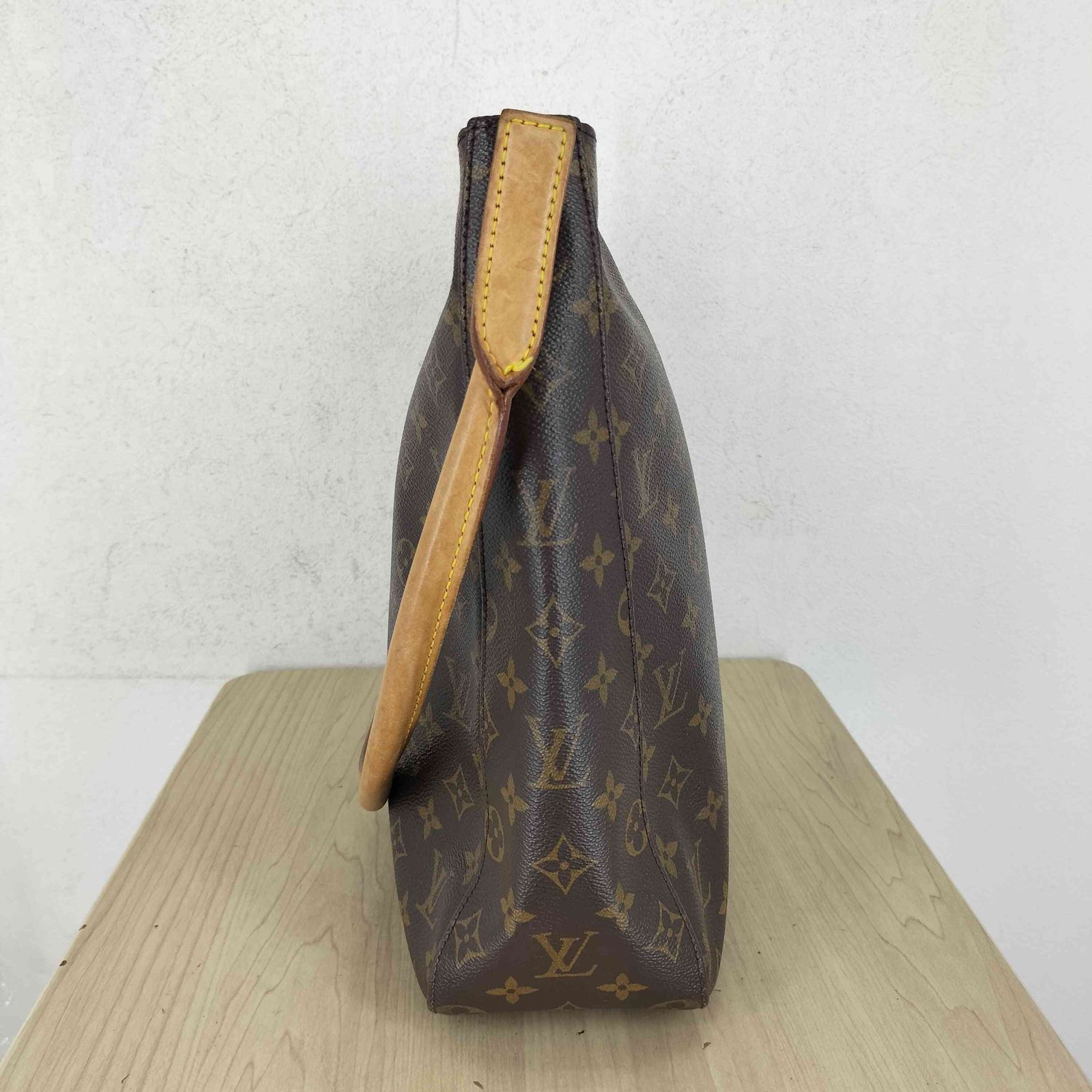 ルイヴィトン LOUIS VUITTON モノグラム ルーピングGM ハンドバッグ