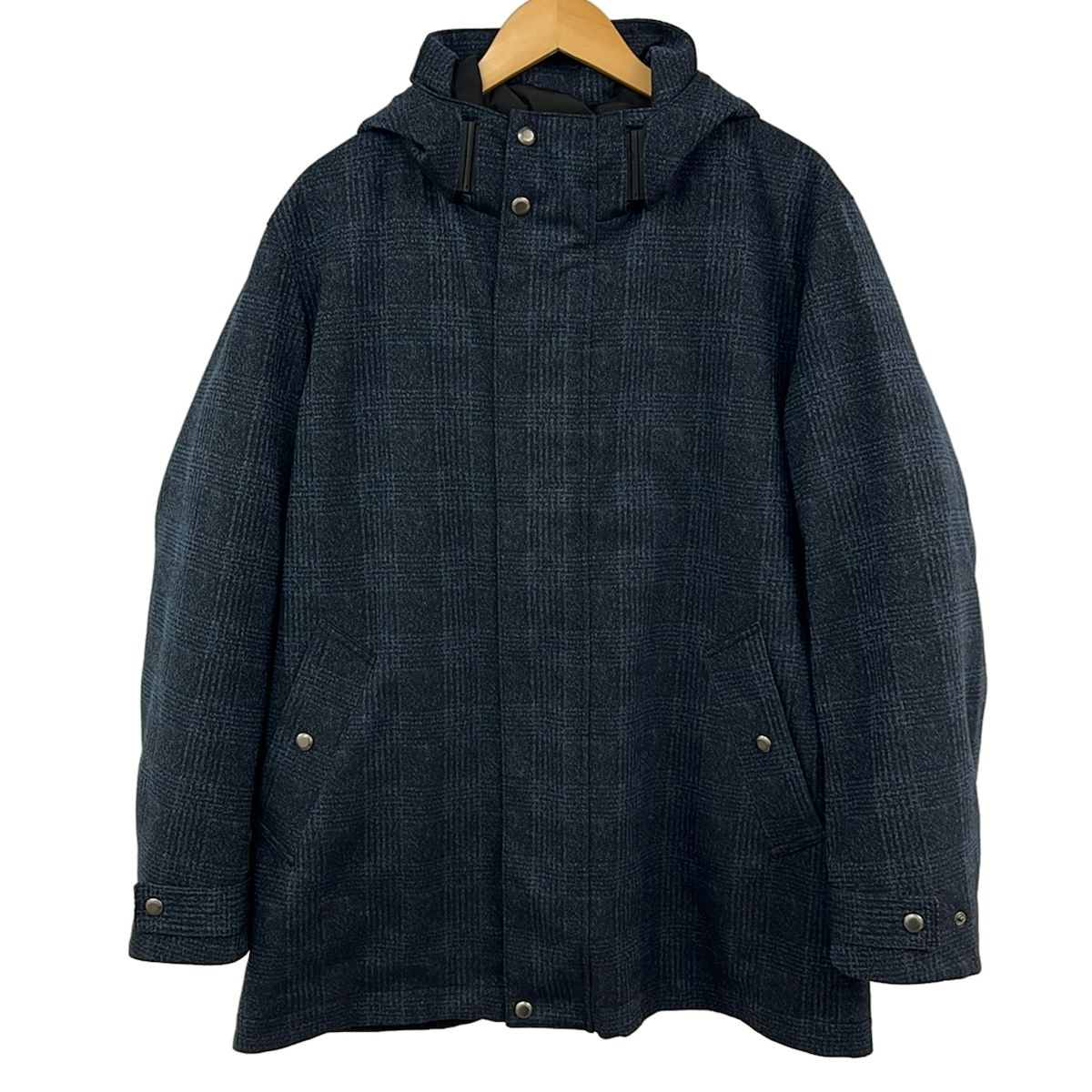 MISSONI(ミッソーニ) 長袖セーター メンズ美品 - アイボリー×ネイビー