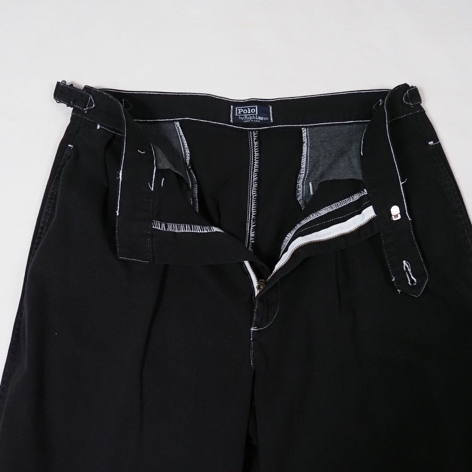 90's Polo by Ralph Lauren ブラック オーバーダイサイドアジャスター