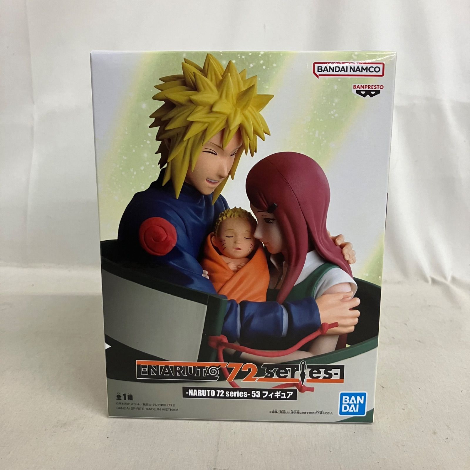 NARUTO 72 series 53 ミナト クシナ ナルト12体セット 未開封 NARUTO72series-53 ナルト ミナト クシナ フィギュア 3個セット