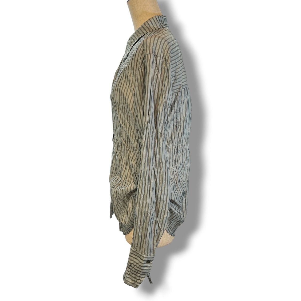 MAISON SPECIAL メゾンスペシャル Twisted Pleats Compact Shirt 