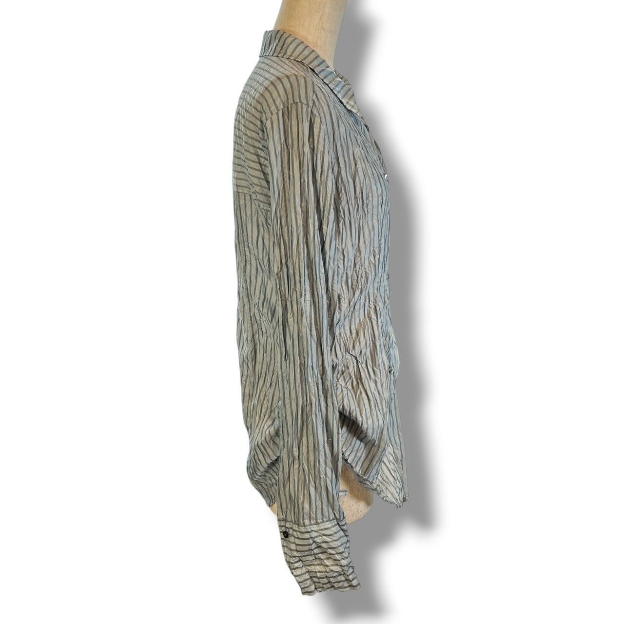 MAISON SPECIAL メゾンスペシャル Twisted Pleats Compact Shirt 