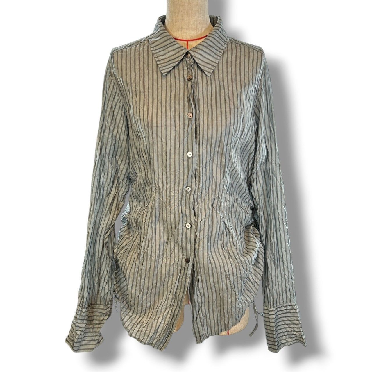 MAISON SPECIAL メゾンスペシャル Twisted Pleats Compact Shirt 