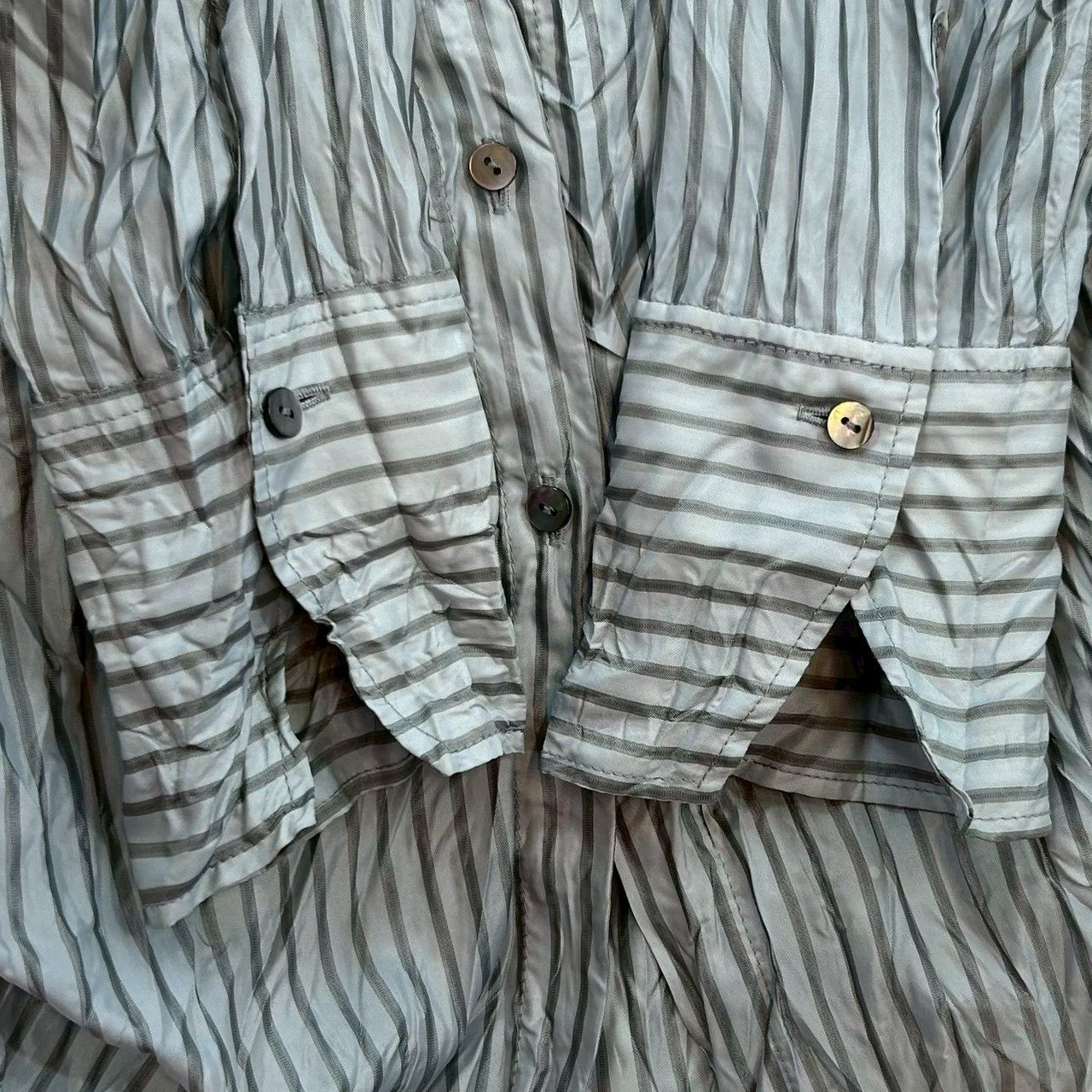 MAISON SPECIAL メゾンスペシャル Twisted Pleats Compact Shirt 