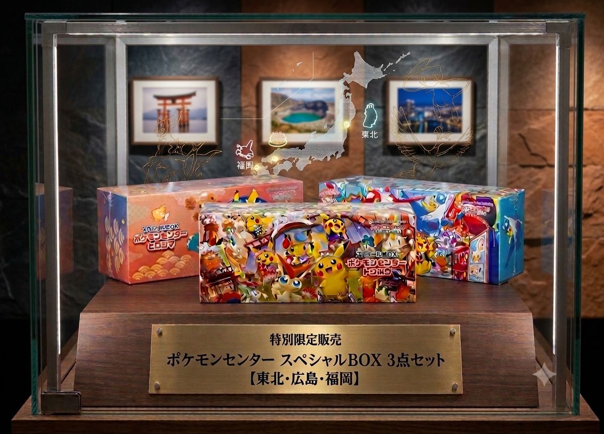 ✓大人気商品【限定3点セット】ポケモンカードゲーム スペシャルBOX