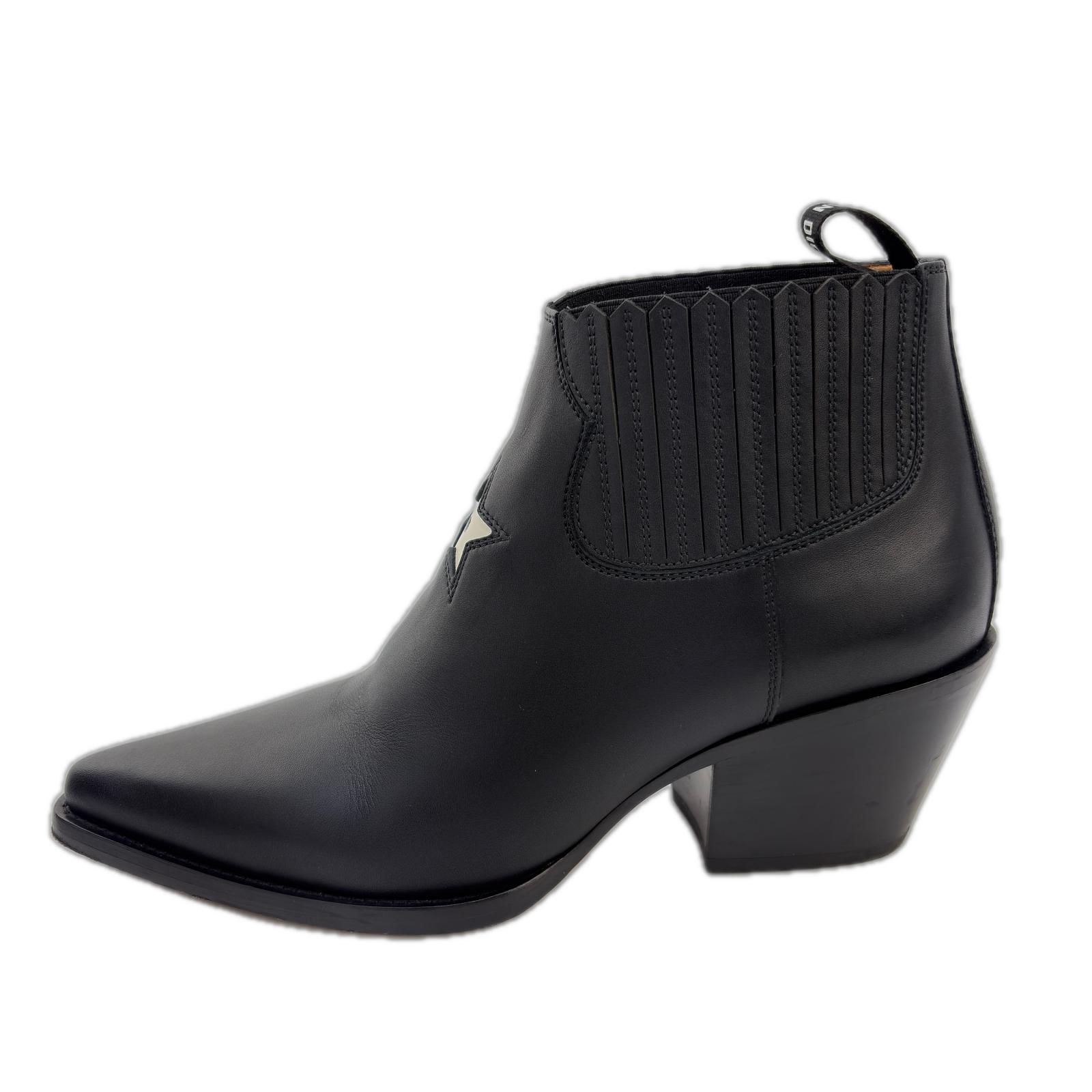 Dior ディオール 靴 J'ADIORショートブーツ KDI508SHCS34X 革 ブラック