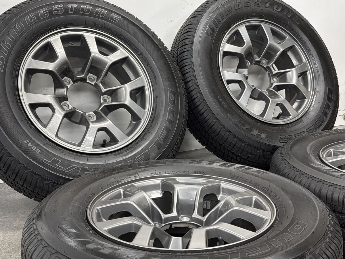 美品】スズキ JC74 ジムニー シエラ 純正 15in 5.5J +5 PCD139.7