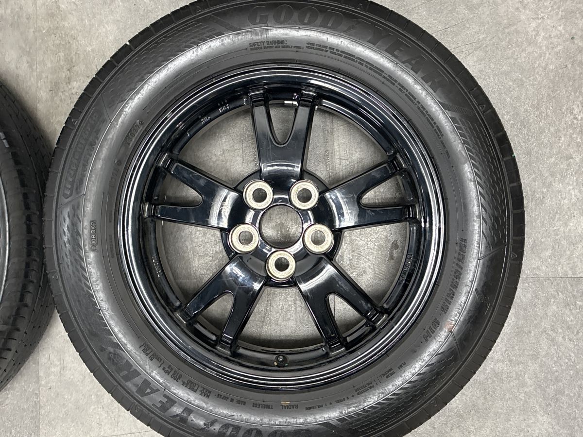 良好品】トヨタ 30 プリウス 純正 15in 6J +45 PCD100 グッドイヤー