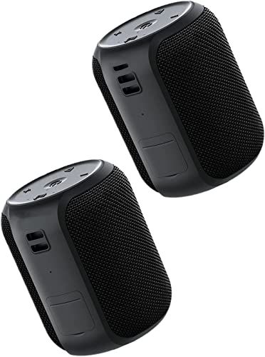 【 音質＆28時間再生＆ IPX7防水＆TWS対応&Bluetooth 5.0】 Bluetoothスピーカー S12mini ステレオ 重低音 IPX7防水 ブルートゥーススピーカー ワイヤレス 大音量 16W高出力 28時間連続再生 Type-C充電 Ju