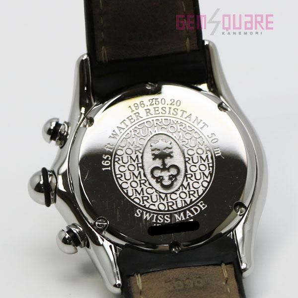 コルム バブル 腕時計 196.250.20クロノグラフ クォーツ CORUM コルム 