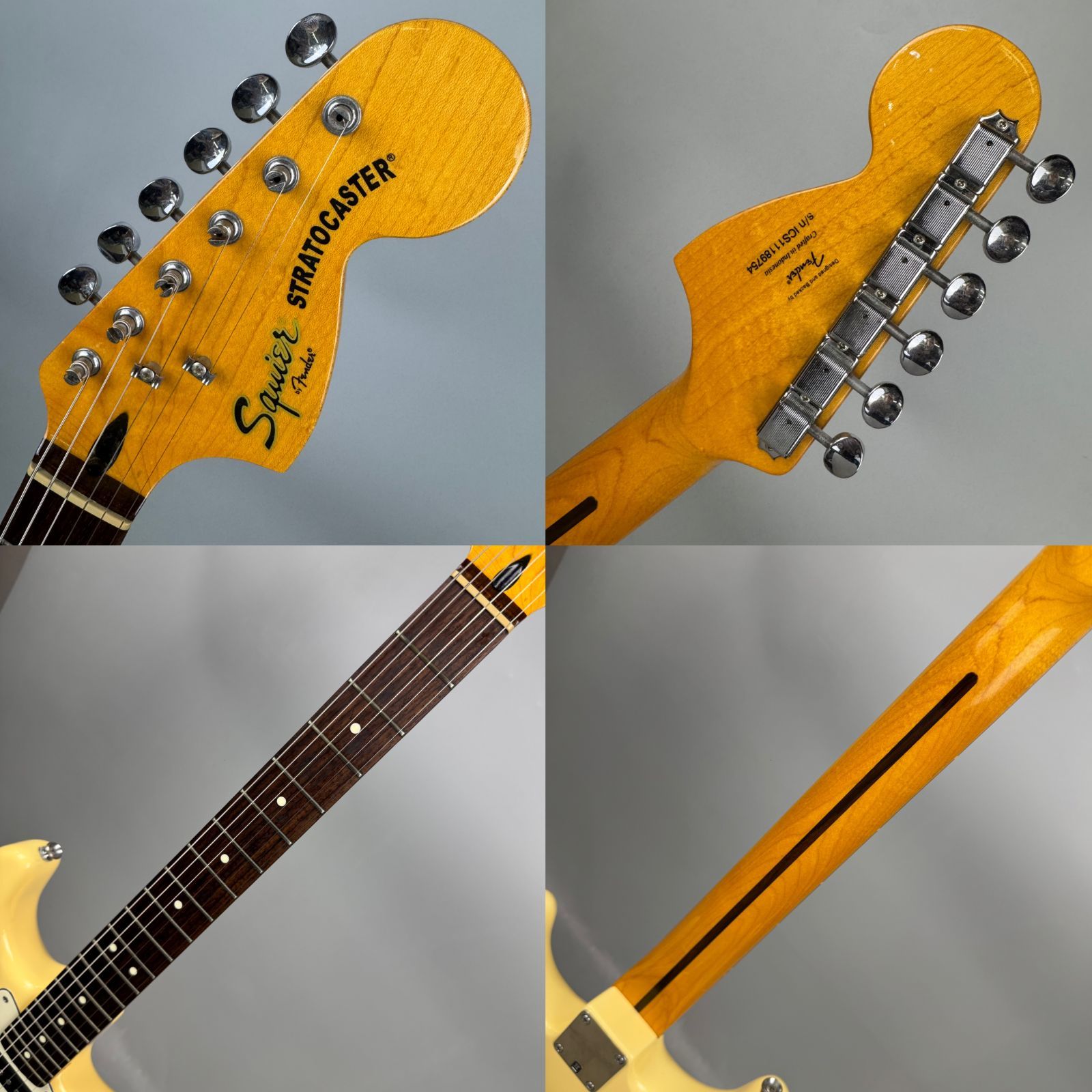 2011年製　スクワイア　ストラトキャスター　Classic Vibe 中古品 Squier by Fender CLASSIC VIBE '70S STRATOCASTER 2011年製 Olympic