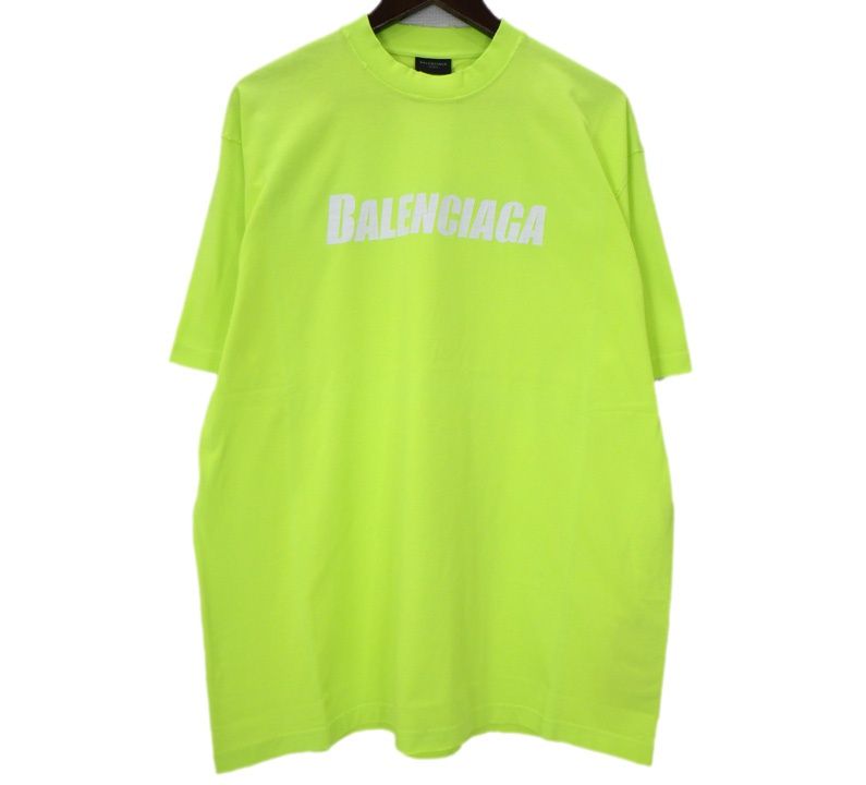 バレンシアガ BALENCIAGA 【 651795 TNVL1 Boxy Fit Vintage Cotton