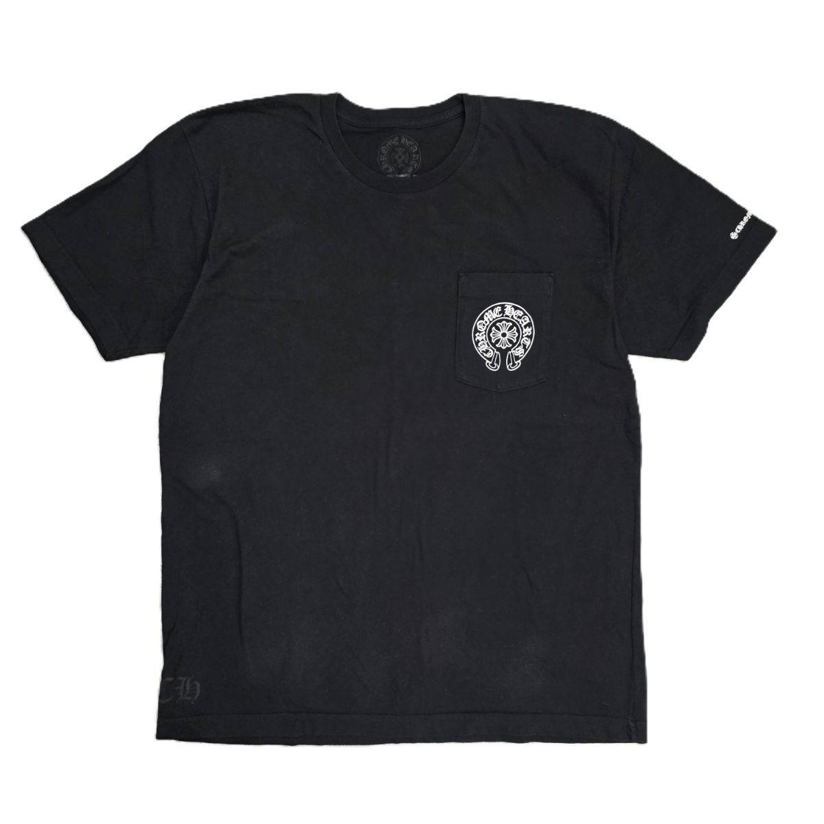 ☆CHROME HEARTS/クロムハーツ ホースシュー クロス 半袖Tシャツ/M