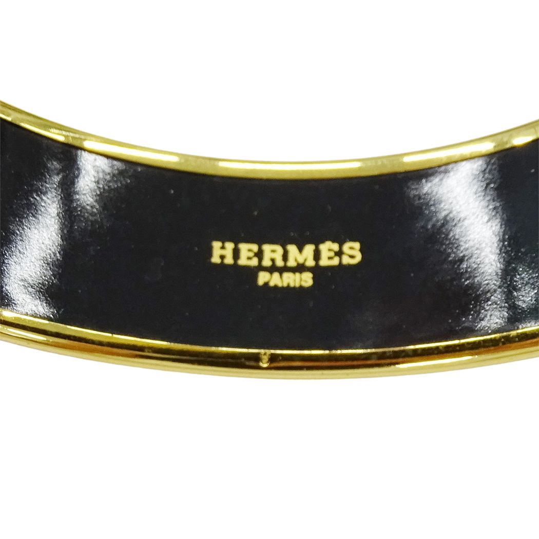 エルメス HERMES バングル エマイユ GM レディース ブランド メタル