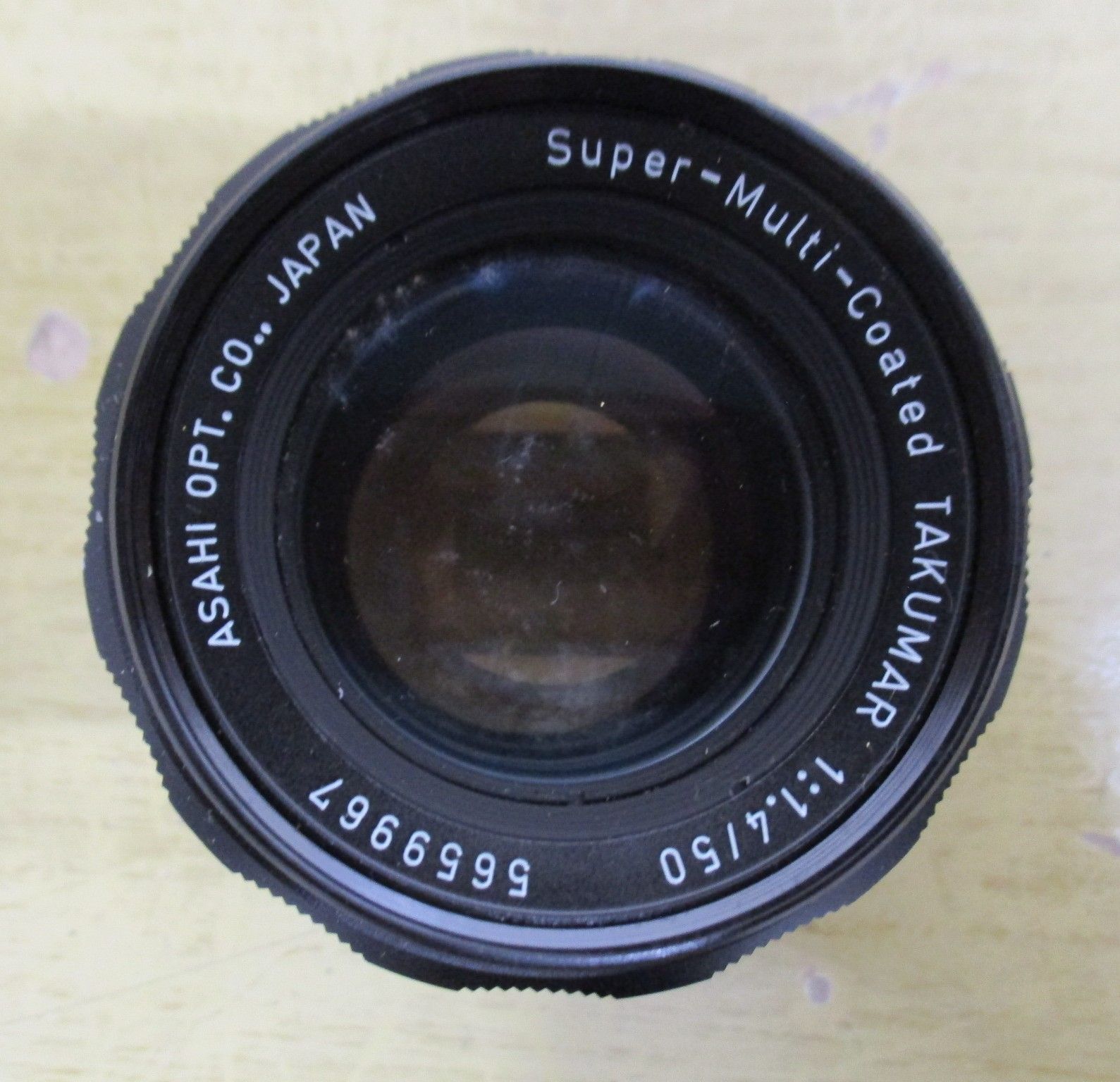 C166 PENTAX ペンタックス レンズ／Super-Multi-Coated TAKUMAR 1:1.4 