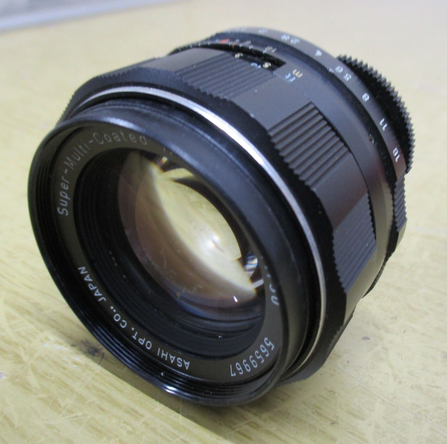 C166 PENTAX ペンタックス レンズ／Super-Multi-Coated TAKUMAR 1:1.4 