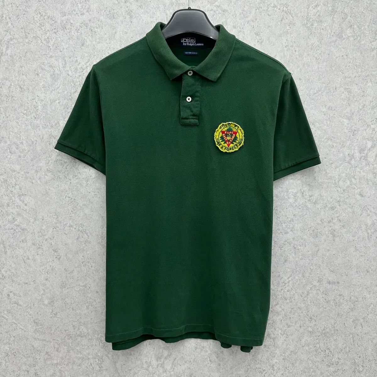 100 ポロ ラルフローレン ウルフ フォレスト キャンプ メンズ 半袖 カラーTシャツ