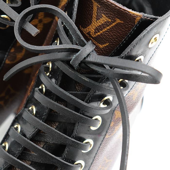 SALE】LOUIS VUITTON ルイ・ヴィトン LVモノグラム ブーツ サイズ 37