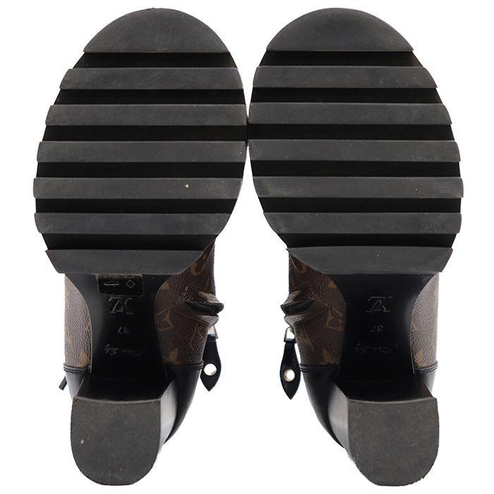 SALE】LOUIS VUITTON ルイ・ヴィトン LVモノグラム ブーツ サイズ 37