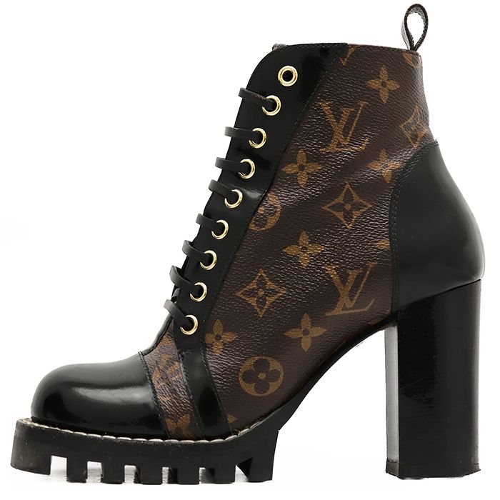 SALE】LOUIS VUITTON ルイ・ヴィトン LVモノグラム ブーツ サイズ 37