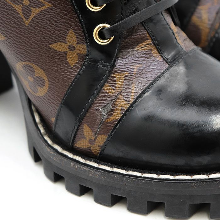SALE】LOUIS VUITTON ルイ・ヴィトン LVモノグラム ブーツ サイズ 37