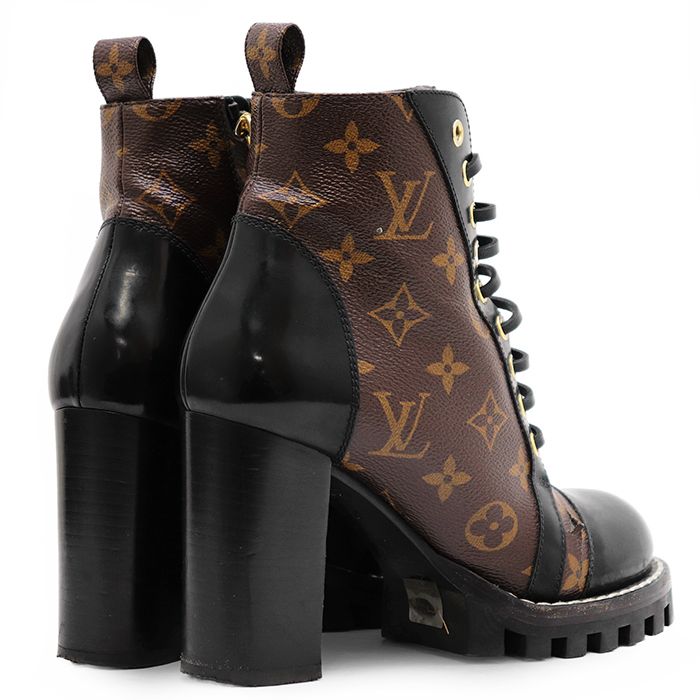 SALE】LOUIS VUITTON ルイ・ヴィトン LVモノグラム ブーツ サイズ 37