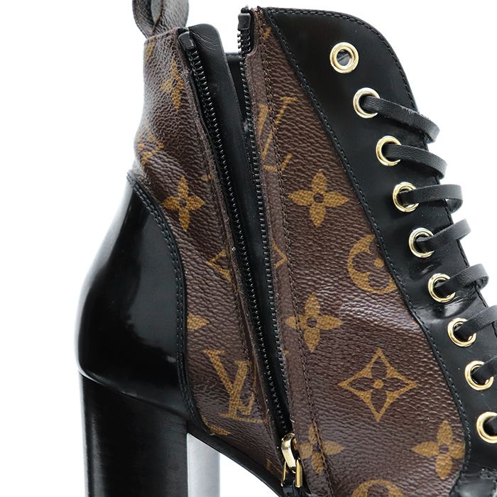 SALE】LOUIS VUITTON ルイ・ヴィトン LVモノグラム ブーツ サイズ 37