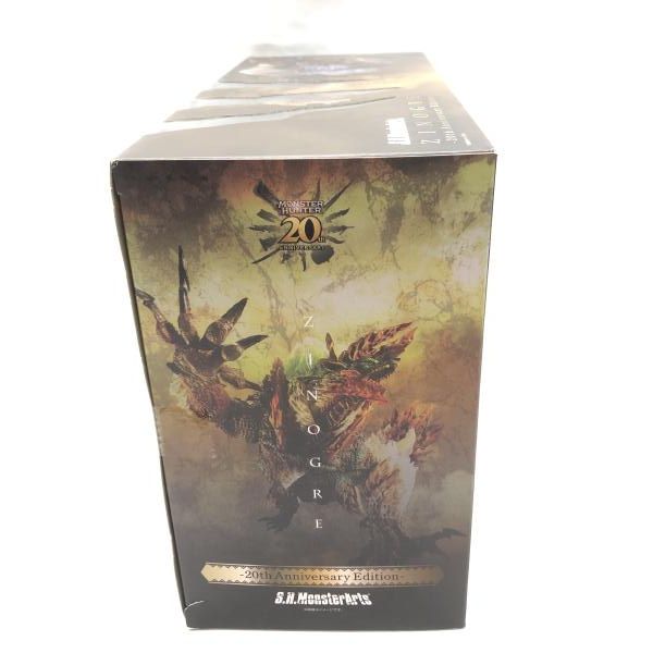 中古】未開封・箱破れ)S.H.MonsterArts ジンオウガ -20th Anniversary